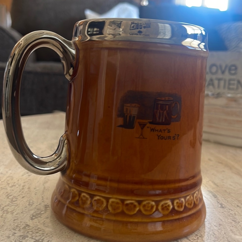 Lord Nelson Pottery England 11-65 I've Been Doing Some Serious Thinking mug. EC - Picture 4 of 12